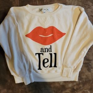 Wildfox Kiss and Tell pullover